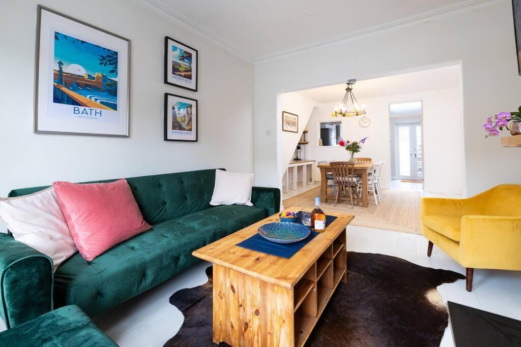 Pure B - Welcoming Bath City 3 Bed House Free Parking & Wifi Kültér fotó