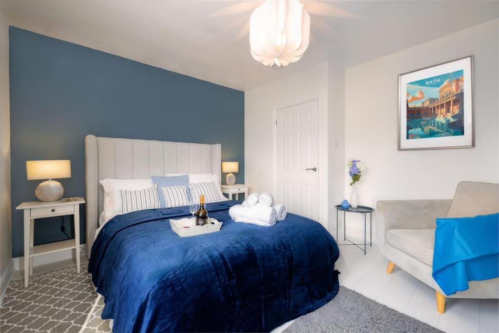 Pure B - Welcoming Bath City 3 Bed House Free Parking & Wifi Kültér fotó